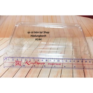 50 - 100 hộp nhựa h144 đựng bánh