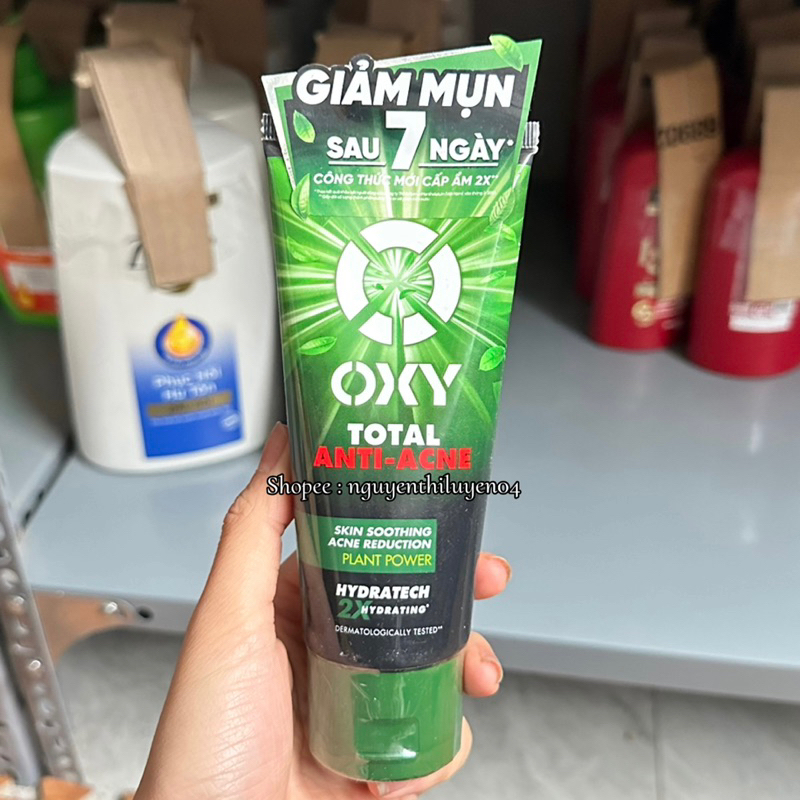 Sữa rửa mặt Oxy 100g