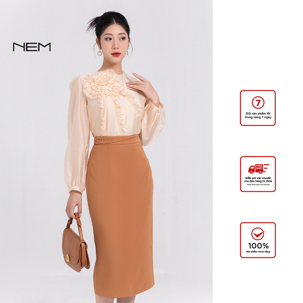 Áo sơ mi thiết kế Nem Fashion 62392 giá tốt