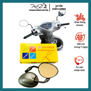Gương xe máy kiểu tai mèo, tai thỏ chiếu hậu xe máy , kiếng chiếu hậu xe máy