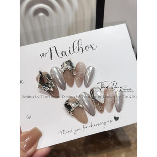 sét phụ kiện thanh mix móng nail