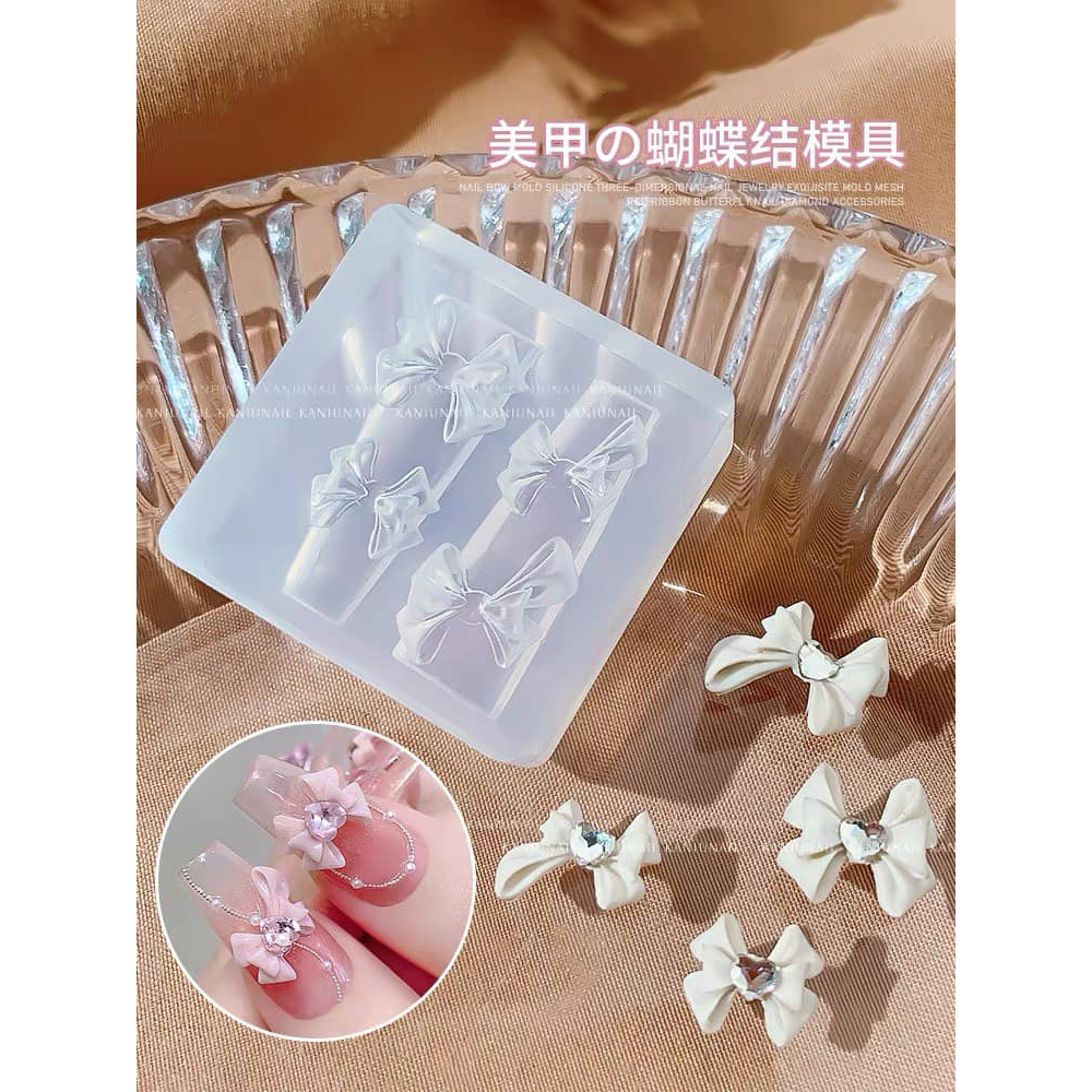 khuôn nơ làm nail