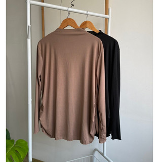 (Bigsize 70-120kg) Áo bầu thun tăm dài tay