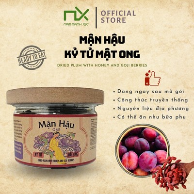 Mận Hậu Kỷ Tử Mật Ong Có Hạt Nam Xanh 150g