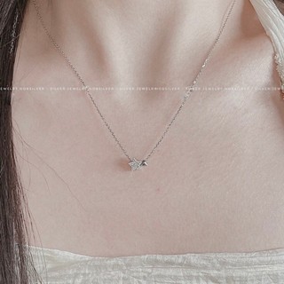 Dây chuyền bạc nữ ngôi sao lấp lánh - Trang sức bạc Nobsilver