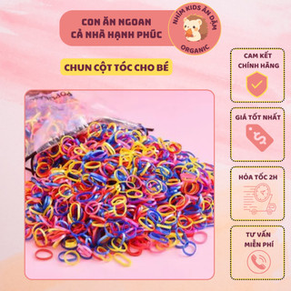 Gói 30 gram chun cột tóc cho bé gái - khoảng 1000 sợi
