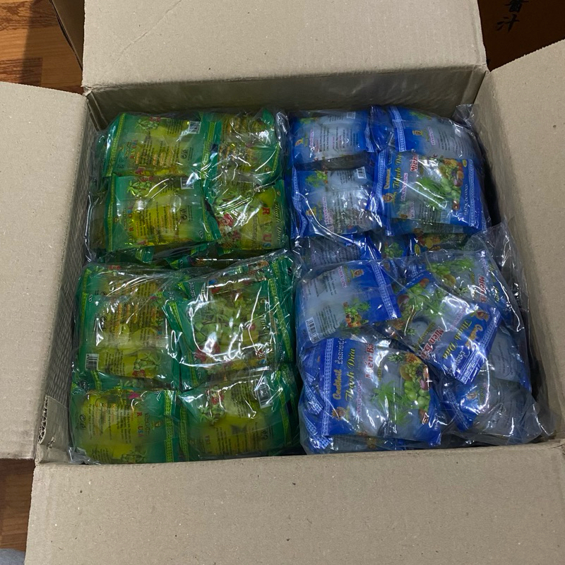 Thạch Dừa Miền Bắc Thơm Ngon Zòn Zai 1 Bịch 20 Gói