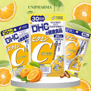 DHC Vitamin C 60 ngày, Viên uống vitamin C DHC ngày giúp trắng da, mờ thâm hiệu quả, DHC, Unipharma