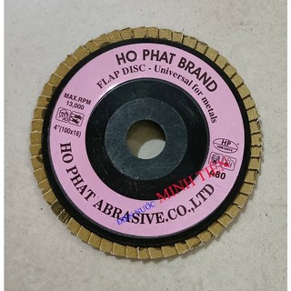 Nhám xếp vải Ho Phat 100mm 60 lá