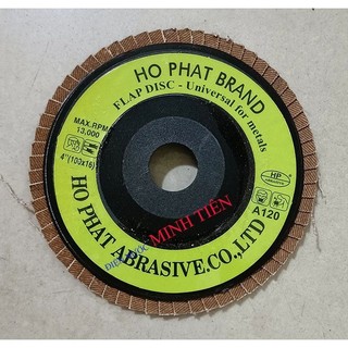 Nhám xếp vải Ho Phat 100mm 60 lá