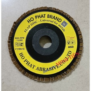 Nhám xếp vải Ho Phat 100mm 60 lá