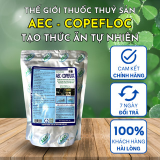 AEC-COPEFLOC -Vi sinh tạo nguồn thức ăn tự nhiên, khử khí độc, tạo lợi khuẩn ao nuôi tôm