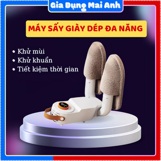 Máy sấy giày, máy sấy giày dép đa năng, máy sấy khử mùi hôi giày, thiết kế ấn tượng có thể gấp gọn.