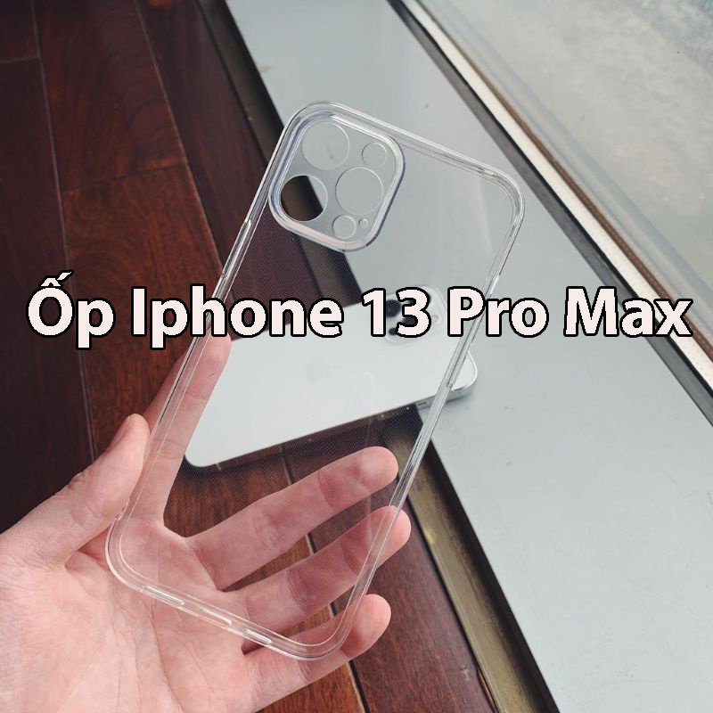 Ốp lưng dẻo Gor iPhone 13 Pro Max trong suốt bảo vệ camera