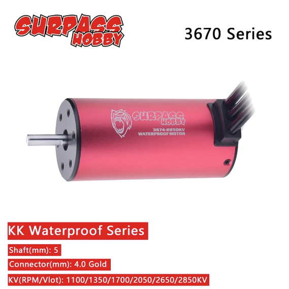 Motor Surpass Hobby 3670 brushless không chổi than