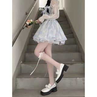 Đầm voan kèm khoác