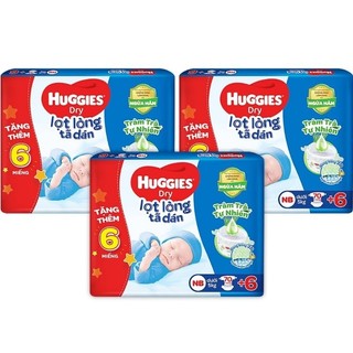 Tã bỉm Huggies dán đủ size S80 /S54/ NB74/M76
