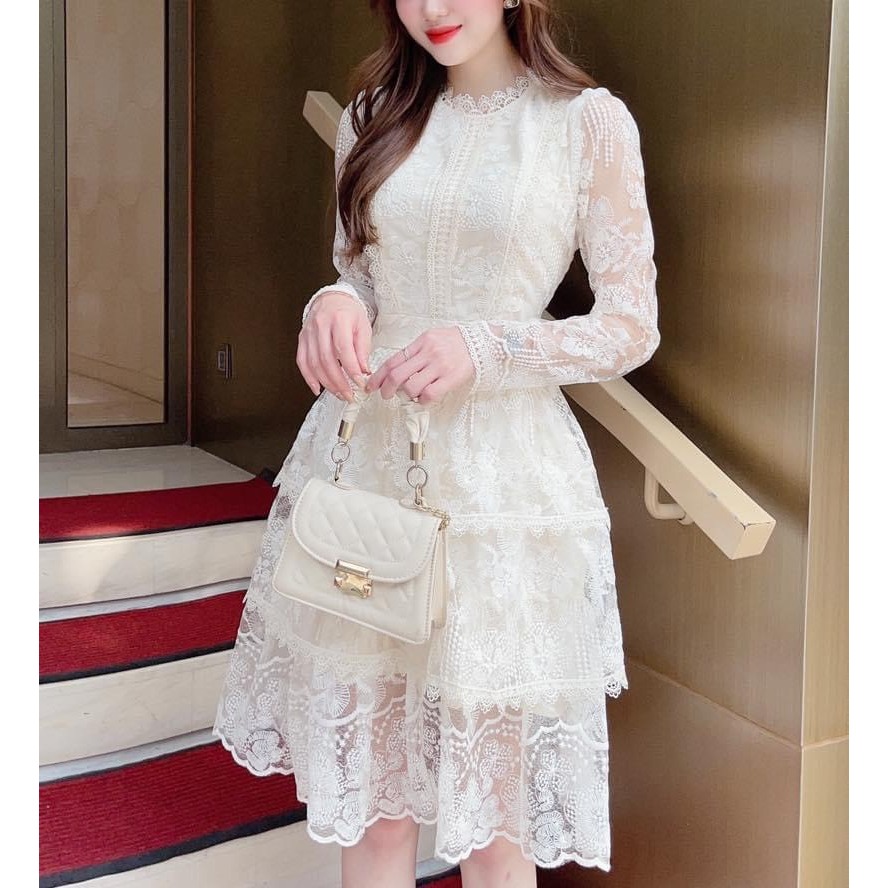 Đầm ren nữ