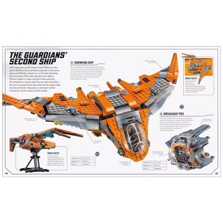 Lego Marvel Visual Dictionary ( collection - sưu tập )