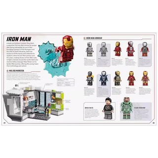 Lego Marvel Visual Dictionary ( collection - sưu tập )