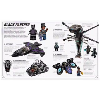 Lego Marvel Visual Dictionary ( collection - sưu tập )