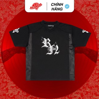 Áo Thun Phối Thể Thao Bigsize RICHNESS GOTHIC JERSEY Form Oversize, Unisex,Thun Phối Lưới, Vải Mè - RICHNESS