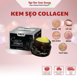 Kem sẹo, kem sẹo thâm, rỗ collagen tươi dr.evamoon