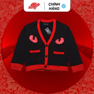 Áo Khoác Cardigan Big Size RICHNESS Form Bigsize, Unisex Họa Tiết Thiết Kế, Phối Đỏ Đen