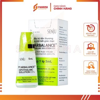 Tearbalance 0.1% – hỗ trợ tổn thương biểu mô kết giác mạc – senju pharm – lọ x 5ml