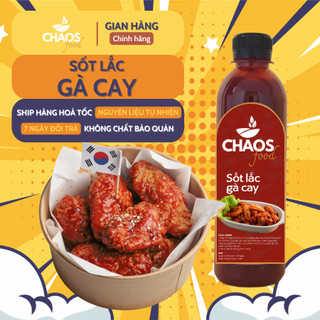 Xốt lắc gà cay, sốt gà cay Hàn Quốc, xốt gà cay Chaos Food