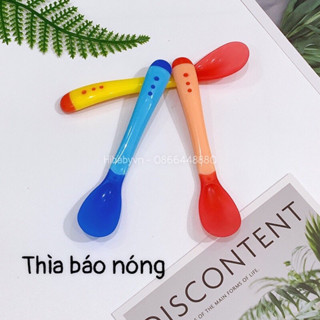 [DolPhinKid] Muỗng Ăn dặm Silicon Báo Nóng, Cảm Ứng Nhiệt Tự Chuyển Màu Khi Nhiệt Độ Cao