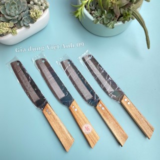 Dao thái rau thái thịt rèn thủ công cán gỗ - VA09