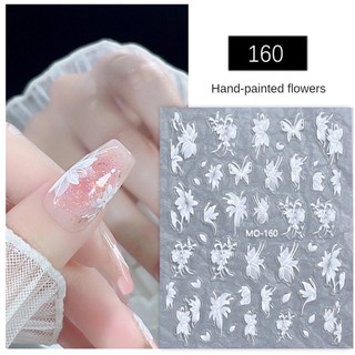 Sticker hoa lụa 5D hot