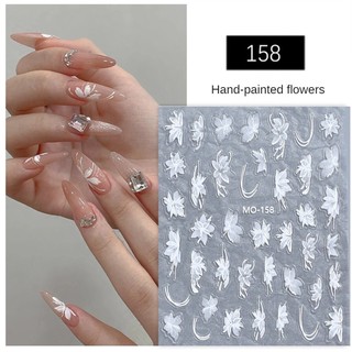 Sticker hoa lụa 5D hot