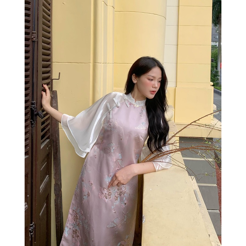 Hiin.design - Áo dài Chu Điệp (Đã kèm quần)