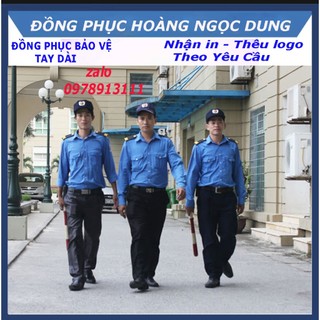 Bộ quần áo bảo vệ dài tay đai. đồng phục quần áo bảo vệ may sẵn. đồng phục bảo hộ lao động