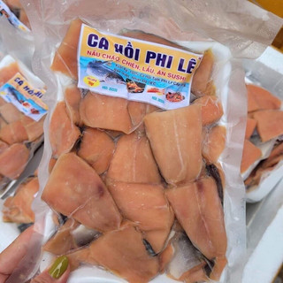 Cá hồi phile miếng vụn 500g