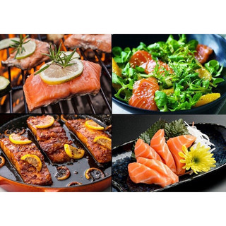 Cá hồi phile miếng vụn 500g