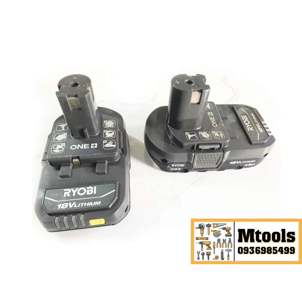 Pin Ryobi 18v zin 90-95%