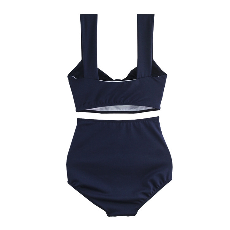 Bikini 2 Mảnh Với Quần Cạp Cao phong cách Hàn Quốc,  Không Lộ Bụng, Chất Liệu Co Giãn Thoải Mái | BigBuy360 - bigbuy360.vn