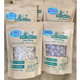 500g Hạt Macca nứt vỏ Lâm Đồng sấy lạnh giàu dinh dưỡng không hôi dầu, Loại 1