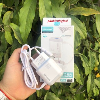 (Chính hãng)SẠC KIM CƯƠNG 813 823 833 KMG 813 823 Chuẩn 1.5A 2.1A Có Cổng USB Chính Hãng Kim Cương