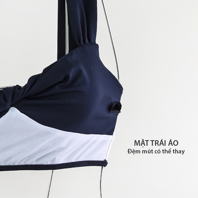 Bikini 2 Mảnh Với Quần Cạp Cao phong cách Hàn Quốc,  Không Lộ Bụng, Chất Liệu Co Giãn Thoải Mái | BigBuy360 - bigbuy360.vn