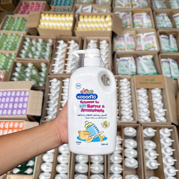 Dung dịch/Nước rửa bình sữa, đồ dùng Kodomo chai 750ml/ Túi 700ml