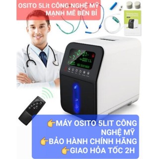 #GIÁ TỐT NHẤT Máy tạo oxy y tế gia đình tại nhà OSITO  5lit SYK - 608 công nghệ Nhật