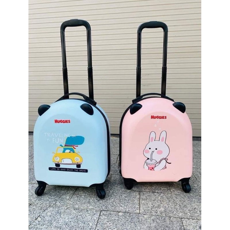 VALI HUGGIES cho bé đựng đồ -ĐÁNG YÊU