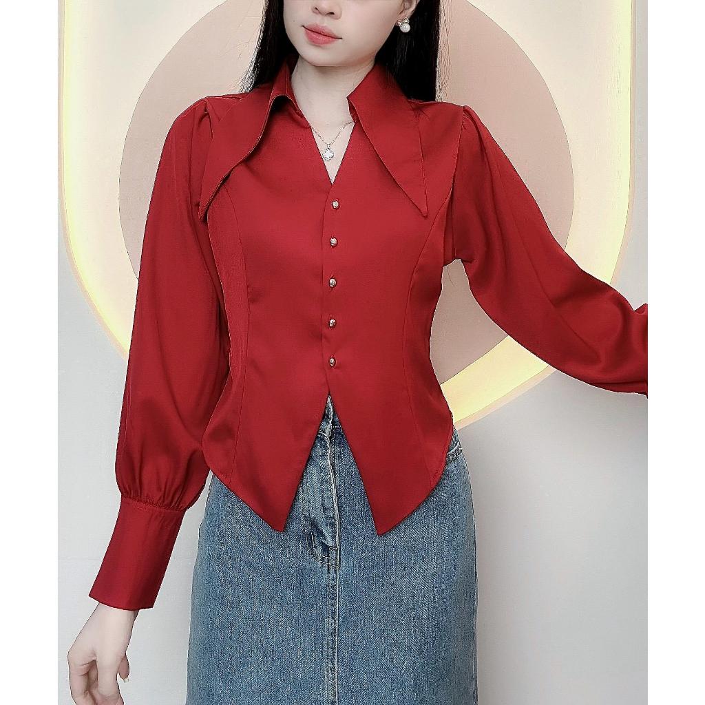 Áo sơ mi nữ thiết kế hàng cao cấp sang trọng LAMO-B1200