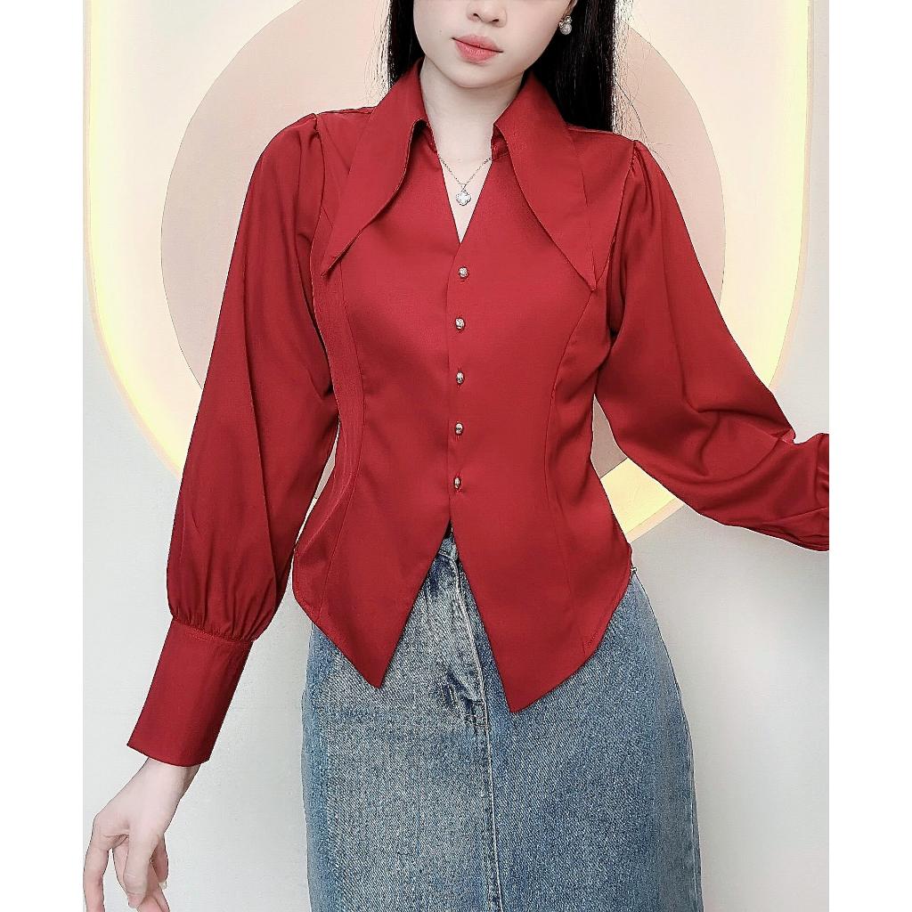 Áo sơ mi nữ thiết kế hàng cao cấp sang trọng LAMO-B1200