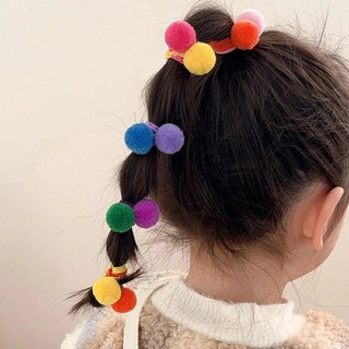 Sét 10/20/50 cột buộc tóc cục bông cho bé gái