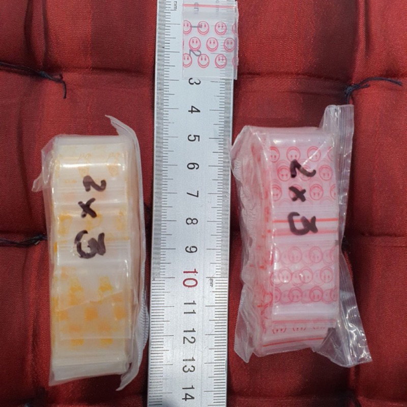 Túi zip mini hoa văn